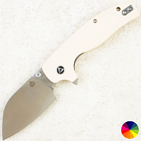 Нож QSP Chefmaster, Satin 14C28N, G10 Ivore White, QS163-B1